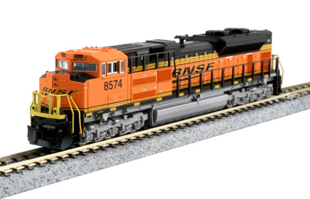 N Kato EMD SD70ACe Nose Headlight Version - BNSF "Swoosh" #8780-1768526S - MPM Hobbies