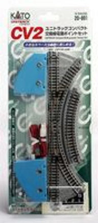 N Kato Unitrack Compact Multi-purpose Turnout Set 20891 - MPM Hobbies