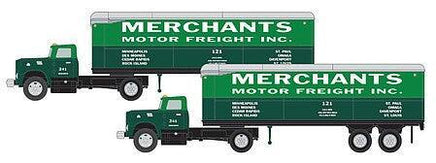 N Scale Classic Metal Works IH R190 Tractor/Trailer (2-Pack) 51203 - MPM Hobbies