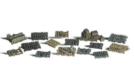 N Woodland Assorted Skids 2161 - MPM Hobbies