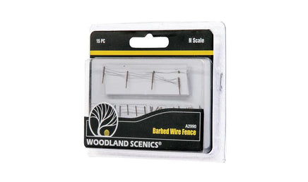 N Woodland Barbed Wire Fence 2990 - MPM Hobbies