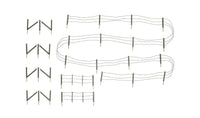 N Woodland Barbed Wire Fence 2990 - MPM Hobbies