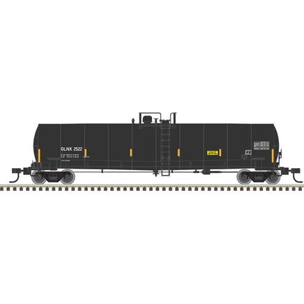 N Atlas Master ACF 23,500 Gallon Tank Car GLNX #2520 - MPM Hobbies
