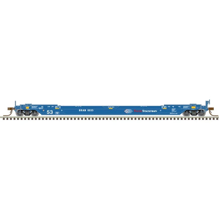 N Atlas Master 53' Rebuilt Well Car Pacer Stacktrain #8035 - MPM Hobbies