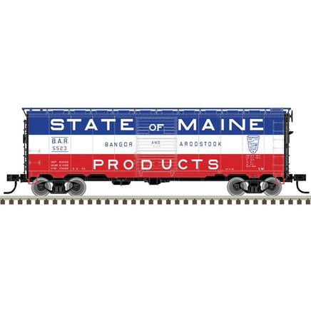 N Atlas Master 1932 ARA Box Car Bangor & Aroostook #5091 - MPM Hobbies