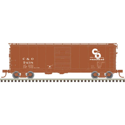 N Atlas Master 1932 ARA Box Car Chesapeake & Ohio #7438 - MPM Hobbies