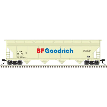 N Atlas Trainman 5250 Covered Hopper BF Goodrich #55476 - MPM Hobbies