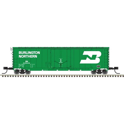 N Atlas Master GA 50' RBL Box Car Burlington Northern #329402 - MPM Hobbies