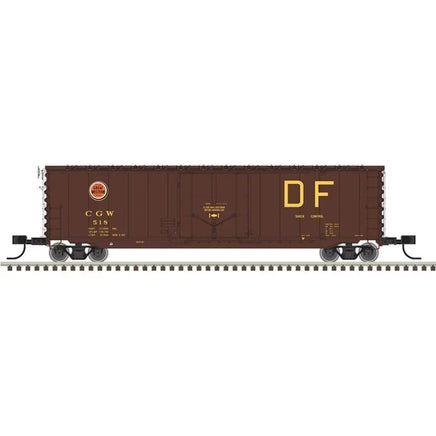 N Atlas Master GA 50' RBL Box Car Chicago Great Western #518 - MPM Hobbies
