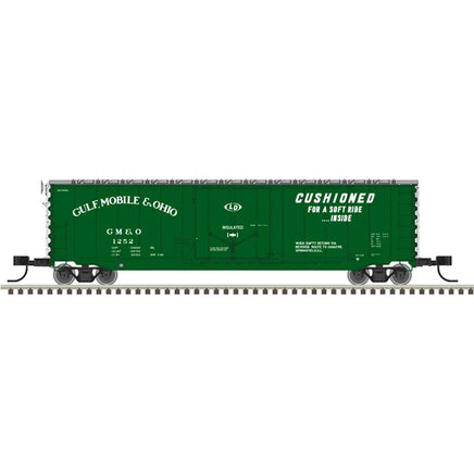 N Atlas Master GA 50' RBL Box Car Gulf Mobile & Ohio #1252 - MPM Hobbies