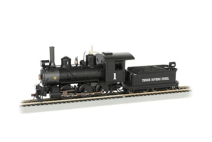 On30 Bachmann Baldwin 0-6-0 Three Rivers Steel - DCC 29401 - MPM Hobbies