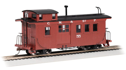 On30 Bachmann Bellevue & Cascade #55- Wood Side Door Caboose 26702 - MPM Hobbies