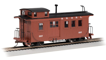 On30 Bachmann Sandy River & Rangeley Lakes #557- Wood Side Door Caboose 26701 - MPM Hobbies