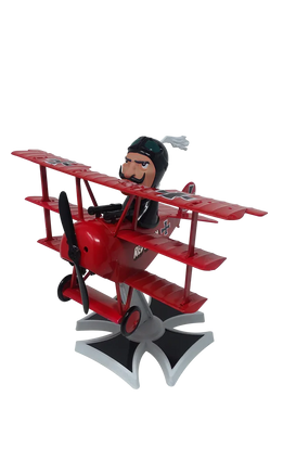 Atlantis Models Red Baron Fokker Triplane with Motor SNAP-5903 - MPM Hobbies