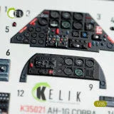 1/35 Reskit AH-1G Cobra interior 3D decals for ICM kit