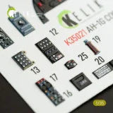 1/35 Reskit AH-1G Cobra interior 3D decals for ICM kit