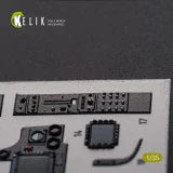 1/35 Reskit AH-64D Apache interior 3D decals for Meng kit (1/35)