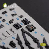 1/35 Reskit AH-64D Apache interior 3D decals for Meng kit (1/35)