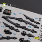 1/35 Reskit AH-64D Apache interior 3D decals for Meng kit (1/35)