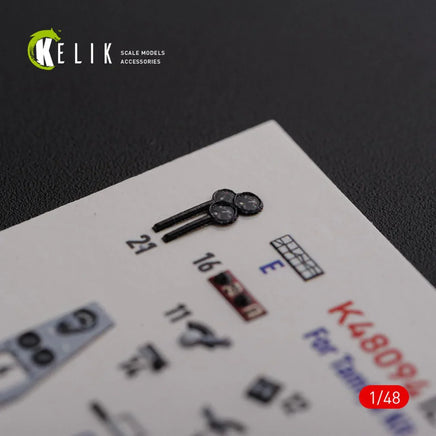 1/48 Reskit IL-2 Shturmovik interior 3D decals for Tamiya kit - MPM Hobbies