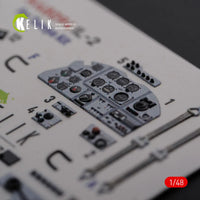 1/48 Reskit IL-2 Shturmovik interior 3D decals for Tamiya kit - MPM Hobbies