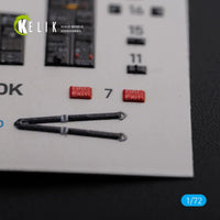 1/72 Reskit CH-47A interior 3D decals for Trumpeter kit - MPM Hobbies