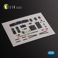 1/72 Reskit CH-47A interior 3D decals for Trumpeter kit - MPM Hobbies