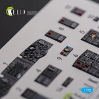 1/72 Reskit CH-47A interior 3D decals for Trumpeter kit - MPM Hobbies