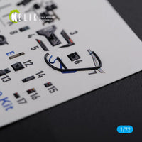 1/72 Reskit BF109 G-6 interior 3D decals for Tamiya kit - MPM Hobbies