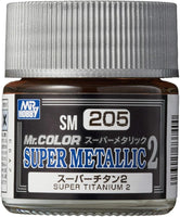 Mr. Hobby - Mr. Color Super Metallic 2 Titanium 2 (10ml) - SM205 - MPM Hobbies