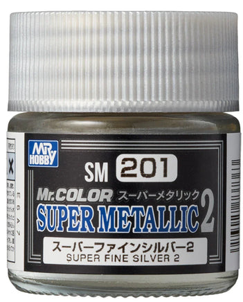 Mr. Hobby - Mr. Color Super Fine Silver 2 (10ml) - SM201 - MPM Hobbies