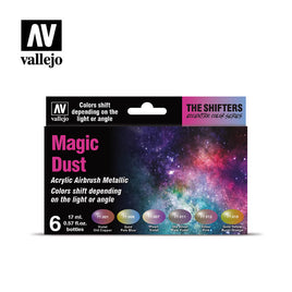 Vallejo 17ml Set of 6 Magic Dust - 77090