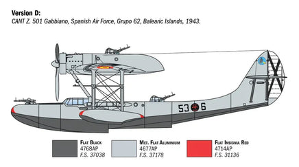1/72 Italeri CANT Z.501 Gabbiano 112 - MPM Hobbies