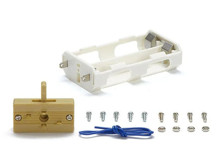 Tamiya R6/AA/UM3 Battery Box - w/Switch 70151 - MPM Hobbies