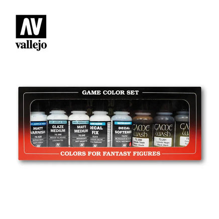Vallejo 17ml Set of 8 Auxiliary Set - 73999 - MPM Hobbies