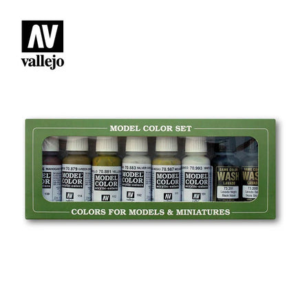 Vallejo Set of 8 (17ml) Building Colors - 70137 - MPM Hobbies