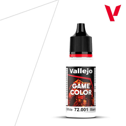Vallejo 18ml Dead White - 72001 - MPM Hobbies