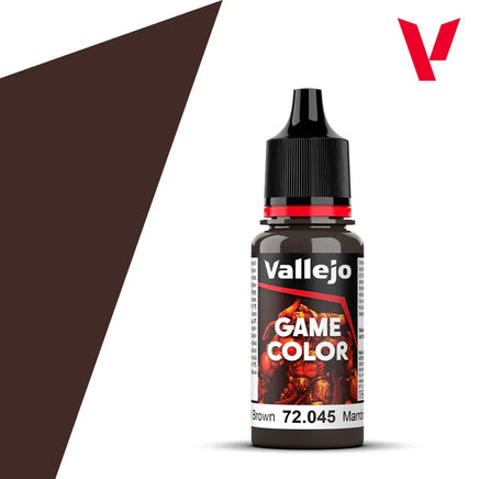Vallejo 18ml Charred Brown - 72045 - MPM Hobbies
