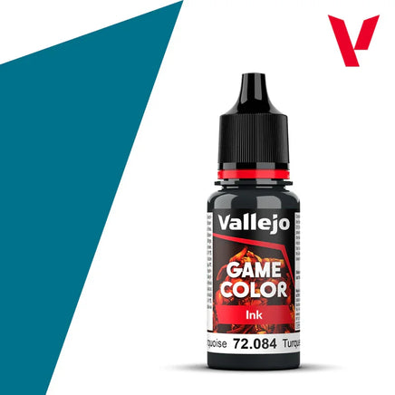 Vallejo 18ml Dark Turquoise - 72084 - MPM Hobbies