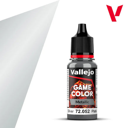 Vallejo 18ml Silver - 72052 - MPM Hobbies