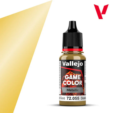Vallejo 18ml Polished Gold - 72055 - MPM Hobbies
