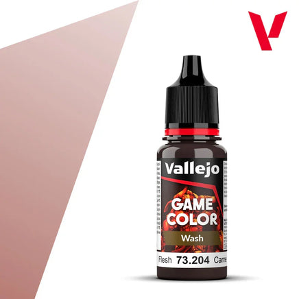Vallejo Game Color Flesh Wash 18ml 73204 - MPM Hobbies