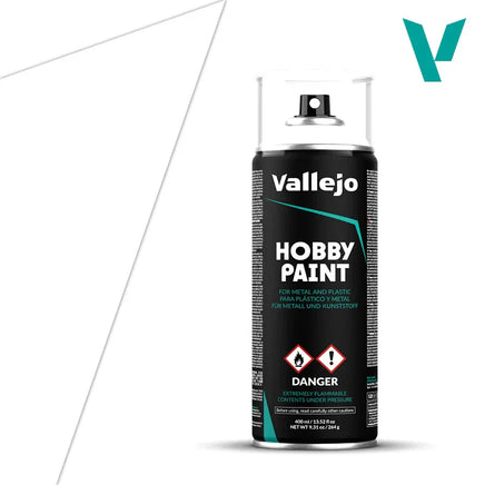Vallejo 400ml White - 28010 - MPM Hobbies
