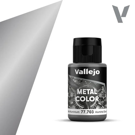 Vallejo 32ml Dark Aluminium - 77703 - MPM Hobbies
