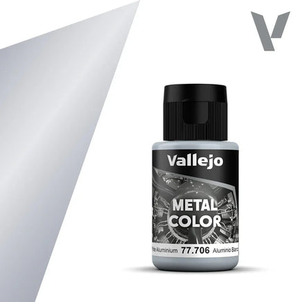 Vallejo 32ml White Aluminium - 77706 - MPM Hobbies