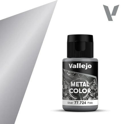 Vallejo 32ml Silver - 77724 - MPM Hobbies