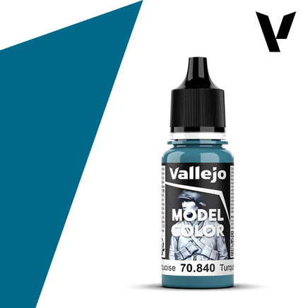 Vallejo 18ml Light Turquoise - 70840 - MPM Hobbies