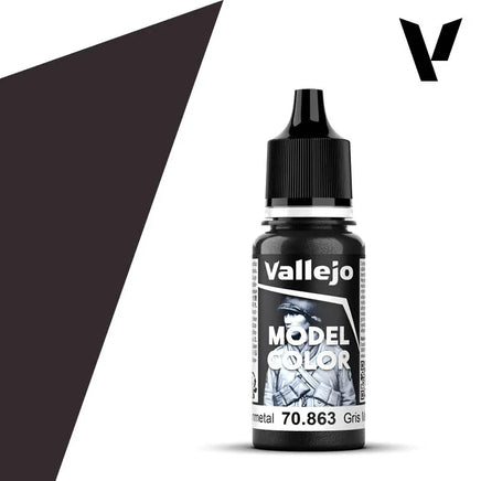 Vallejo 18ml Gunmetal - 70863 - MPM Hobbies