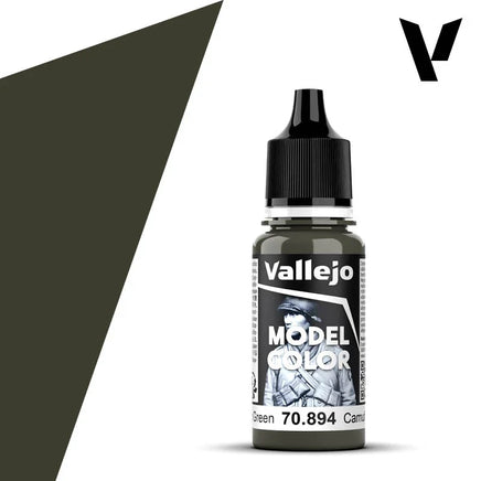 Vallejo 18ml Camouflage Olive Green - 70894 - MPM Hobbies