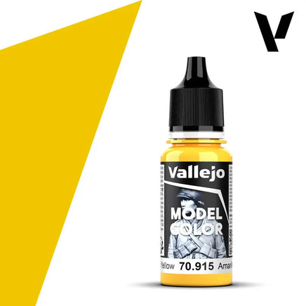 Vallejo 18ml Deep Yellow - 70915 - MPM Hobbies